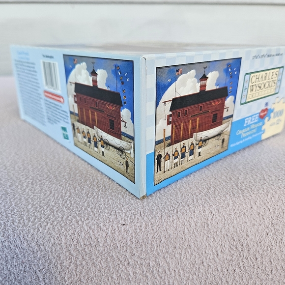 MB Puzzle Charles Wysocki Americana The Seabuglers 1000 PC - Picture 8 of 11